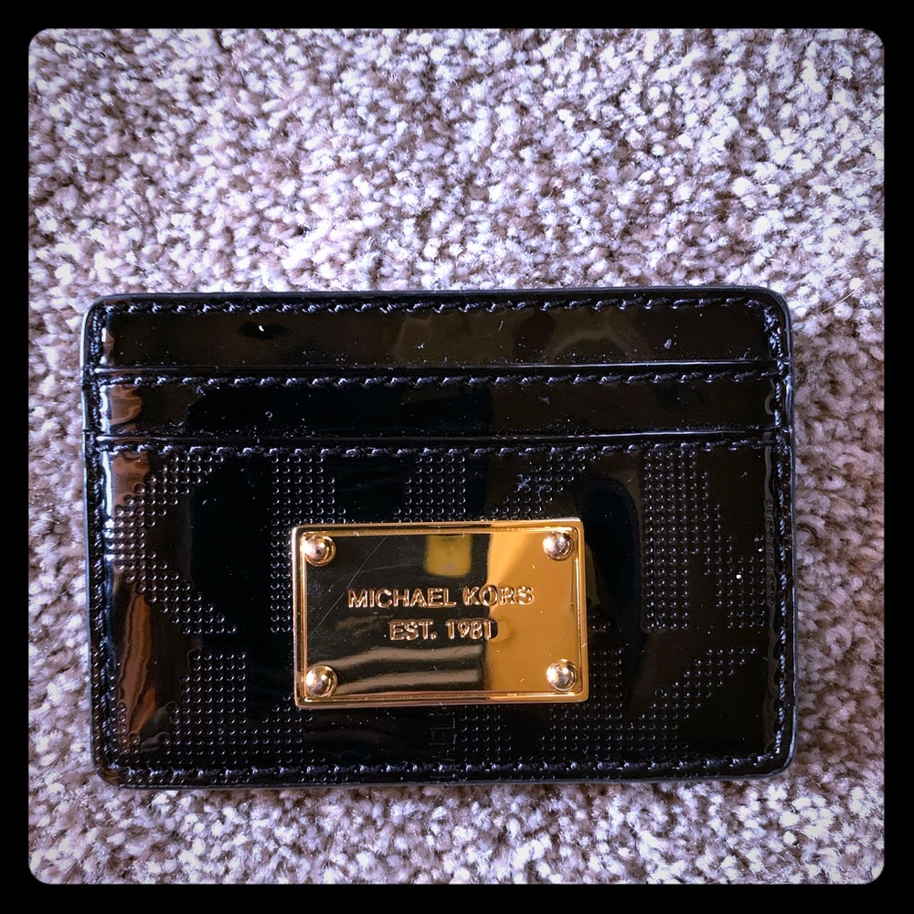 Micheal Kors credit card holder